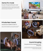 Samsung HW-Q930F Q-Series 9.1.4ch Soundbar w/Wireless Subwoofer & Rear Speakers - Image 6