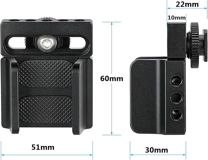 CAMVATE Universal SSD Holder Clamp Adjustable Width - Image 2