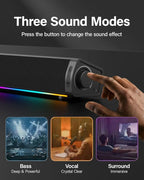 Immersive RGB Gaming Computer Speakers - Image 5
