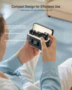 PQRQP Wireless Microphone for iPhone, Dual Microphones 20 H Battery Life - Image 8