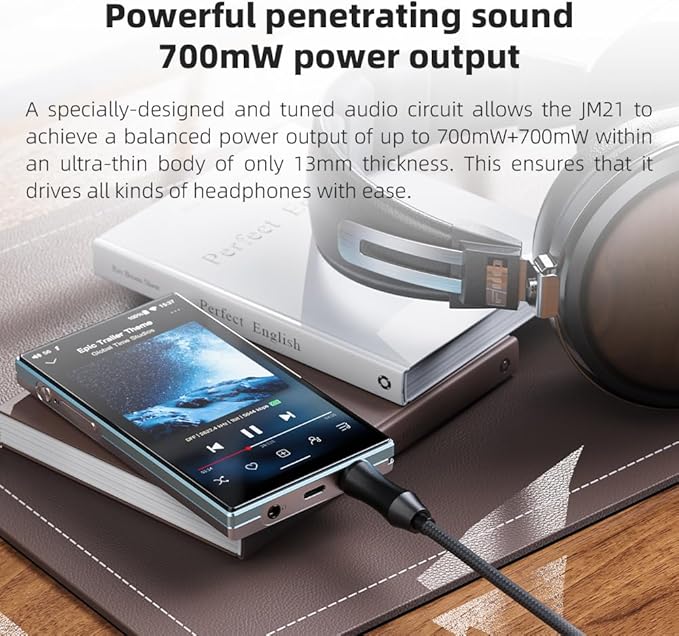 JadeAudio/FiiO JM21 Android 13 Hi-Res Music Player MP3 - Image 3