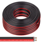 12 Gauge Wire 100FT Tinned Copper Wire-2 Conductor Parallel Wire Insulated by Shirbly