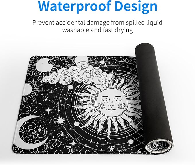 Magic Astrology Extended Big Mouse Pad Large, Gaming Mouse Pad Desk Pad - Image 4