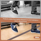 Floor Cord Cover for Wires on Floor Self Adhesive Cord Hider Floor Cable - Image 4
