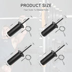 Weight Stack Pin, Gym Pin with Spring Clip Collar, Weight Pins - Image 2