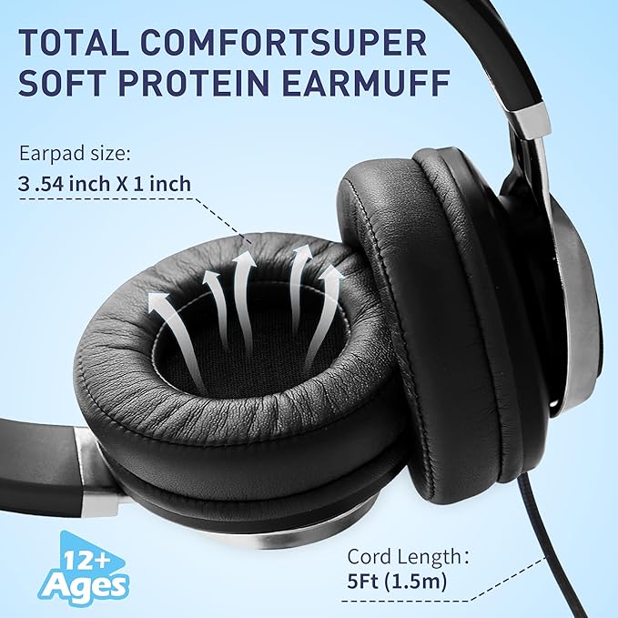 AILIHEN C90 Wired Headphones - Image 2