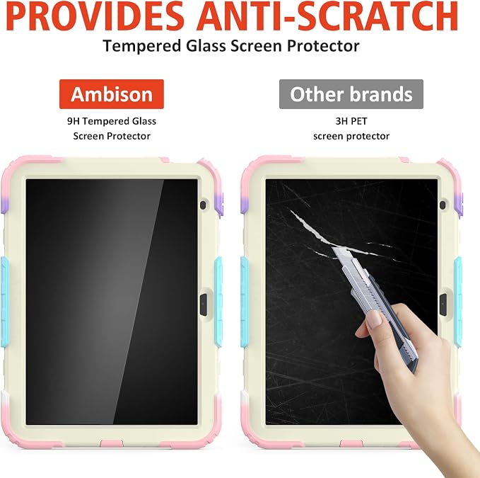 Ambison Case for iPad A16 11th/10th Generation 11"/10.9'' 2025/2022, Heavy Duty - Image 7