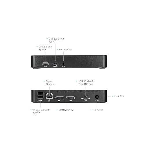 Targus Dual Monitor Universal USB-C DV4K DP Docking Station - Image 3
