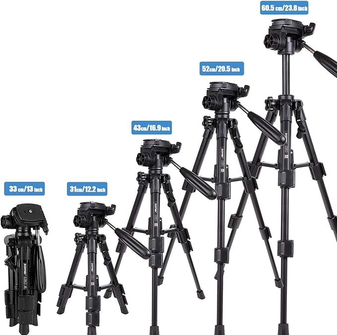 Mini Tripod for Camera, Zomei Travel Table Tripod - Image 4
