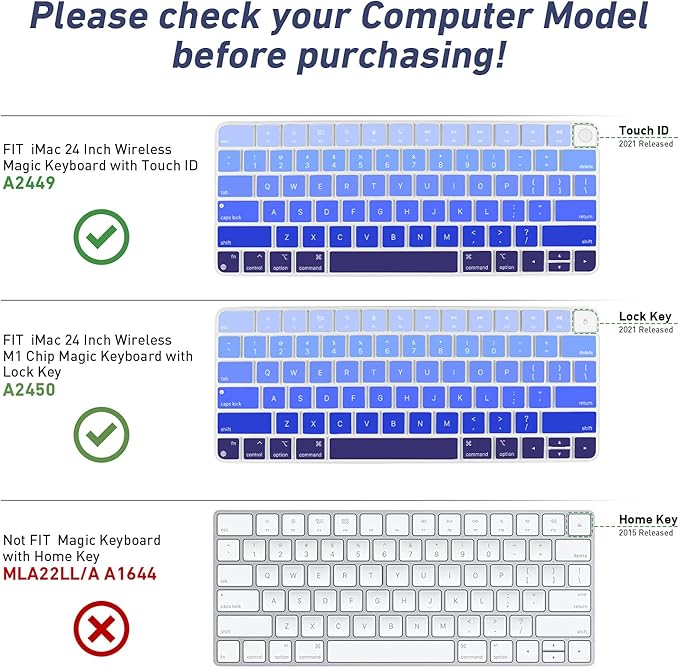 Allinside Silicone Keyboard Cover - Image 3