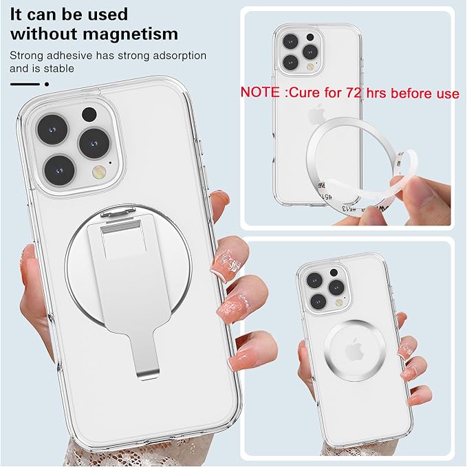 BAISRKE Magnetic Belt Clip Phone Holder, Strong Magnetic Waist Clip Compatible - Image 3