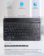 Desk Stand and Bluetooth Keyboard Combo - Image 8