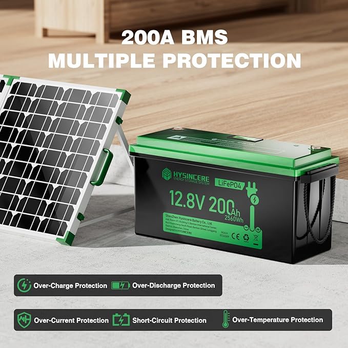 12V 200Ah LiFePO4 Lithium Battery - Image 4
