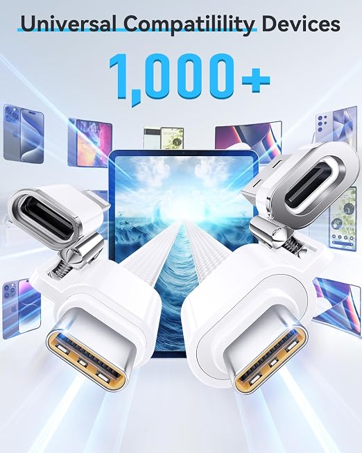 SHEZI 4-in-1 Compatible with USB C to Lightning Cable 100W Fast Charging & Data - Image 5