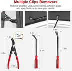 Trim Removal Tool Kit 330Pcs Car Removal Tool Kit Pry Tool Set Auto Clip Pliers - Image 3