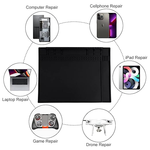 Anti Static Mat Includes ESD Wristband and Grounding Wire and Grounding Plug - Image 7