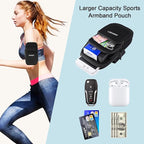 3 Pockets Running Phone Armband Holder - Image 2