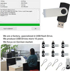 lcwamy 4GB Flash Drives 100 Pack USB Drives Bulk USB Flash Drive 100 Pack Flash - Image 3