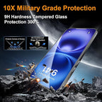 OneFish Screen Protector Glass for iPhone 16e/13/13PRO/14, 9H Glass Scratch - Image 3