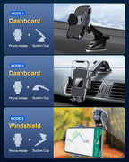 Phone Holders for Your Car, 2025 New Car Phone Holder Cell Smartphone Mount - Image 4