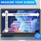 Magnetic Laptop Privacy Screen Filter 14 inch - Image 3