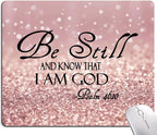 Mouse Pad, Premium-Textured Mouse Mat, Non-Slip Rubber Base Mousepad by KUOSGM