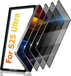 3 Pack Galaxy S25 Ultra Privacy Anti spy Screen Protector, 9H Hardness Tempered by Xenovont