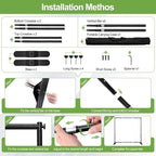 FUDESY 10x10 ft Backdrop Banner Stand, Heavy Duty Adjustable Background Kit - Image 5
