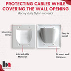 BestMounts - 144 Pack In Wall Cable Management TV Cord Hider - Image 3