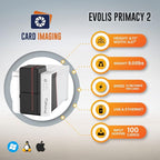 Evolis Primacy 2 Dual-Sided ID Card Printer & Supplies Bundle Badge Machine. - Image 2