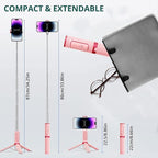 Selfie Stick, Foldable Cellphone Tripod - Image 2