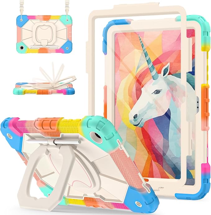 for Galaxy Tab A9 Plus Case 11 Inch, Rugged Case by Scnioy