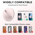 Magnetic Phone Ring Grip Holder, Silicone Finger Loop Grip, Compatible - Image 7