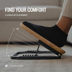 Adjustable Under Desk Foot Stool - Image 5