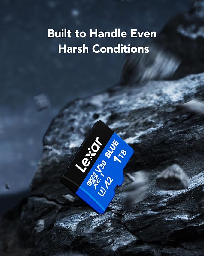 Lexar 1TB Blue Micro SD Card Up to 160MB/s, microSDXC UHS-I Memory Card - Image 7