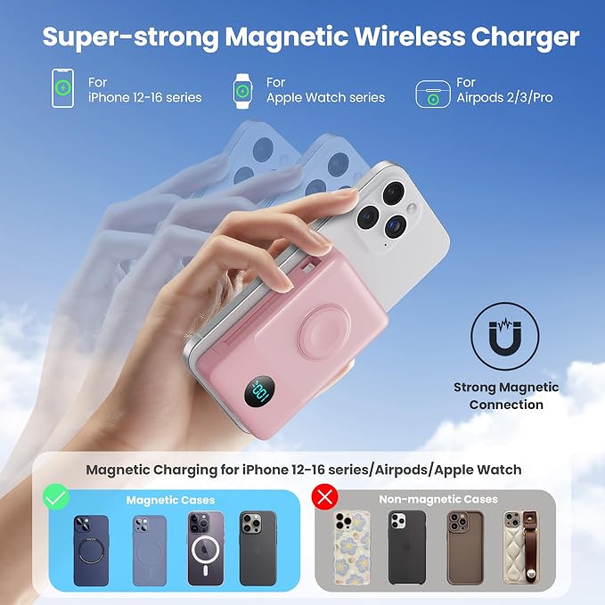Magnetic Portable Charger 10800mAh - Image 6