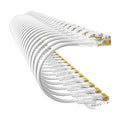 Cat6a Patch Cables 0.5ft Slim, Cat6 Ethernet Patch Cable Pure Copper, Flexible by 10Gsupxsel