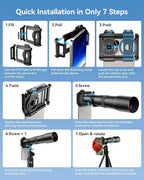 APEXEL 50x High Power HD Telephoto Lens | - Image 9