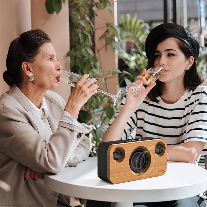 Bluetooth Speaker with Deep Bass, 40W Wireless Portable Speaker with AUX - Image 7