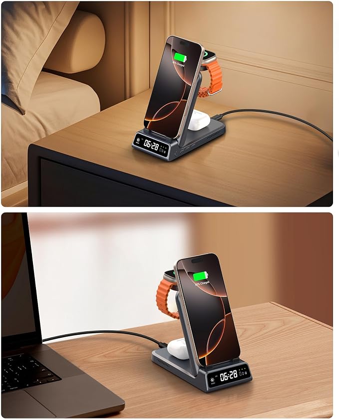 Wireless Charger for iPhone, SwanScout 703A, Charging Station for iPhone - Image 8