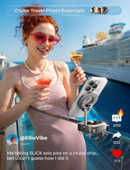 LISEN Airplane for iPhone Holder Stand for Desk Travel Europe Vacation - Image 3