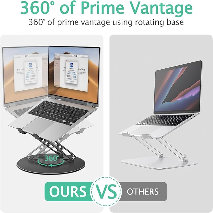 Laptop Stand for Desk Adjustable Computer Stand - Image 6