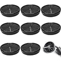 8 Pcs Cable Grommet, Snap Bushing 2-3/16" Mounting Diameter, Flexible by BOPOREAE