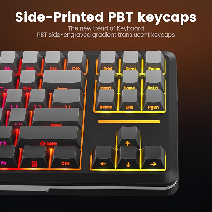 Redragon Wireless Mechanical Keyboard, 3-Modes Bluetooth Gasket Hot Swappable - Image 4