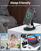 3 in 1 Wireless Charger Charging Station - Image 5