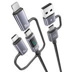 Multi Charger Cord 6 in 1 USB Cable Fast Charging Cable by USBCFastchargingcable