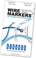 Premium Wire Marker Book for Cable Management, Vinyl-Coated, High-Tack Adhesive - Image 3