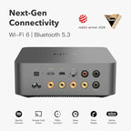 WiiM Amp Ultra with Voice Remote 2 | 100W Streaming Amplifier with Premium ESS - Image 2