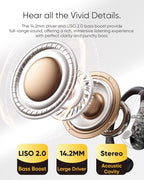 Open Ear Headphones, 0.28oz Lightweight Next-Gen Bluetooth 5.4 Air Conduction - Image 3