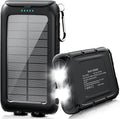 Solar-Charger-Power-Bank-49800mAh Portable Solar Phone Charger by Kepswin